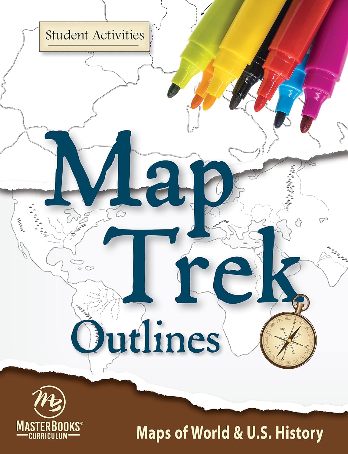 Map Trek: Outlines (Student Activities) F807