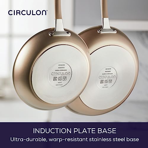 12 Piece Hard Anodized Nonstick Cookware Set V219