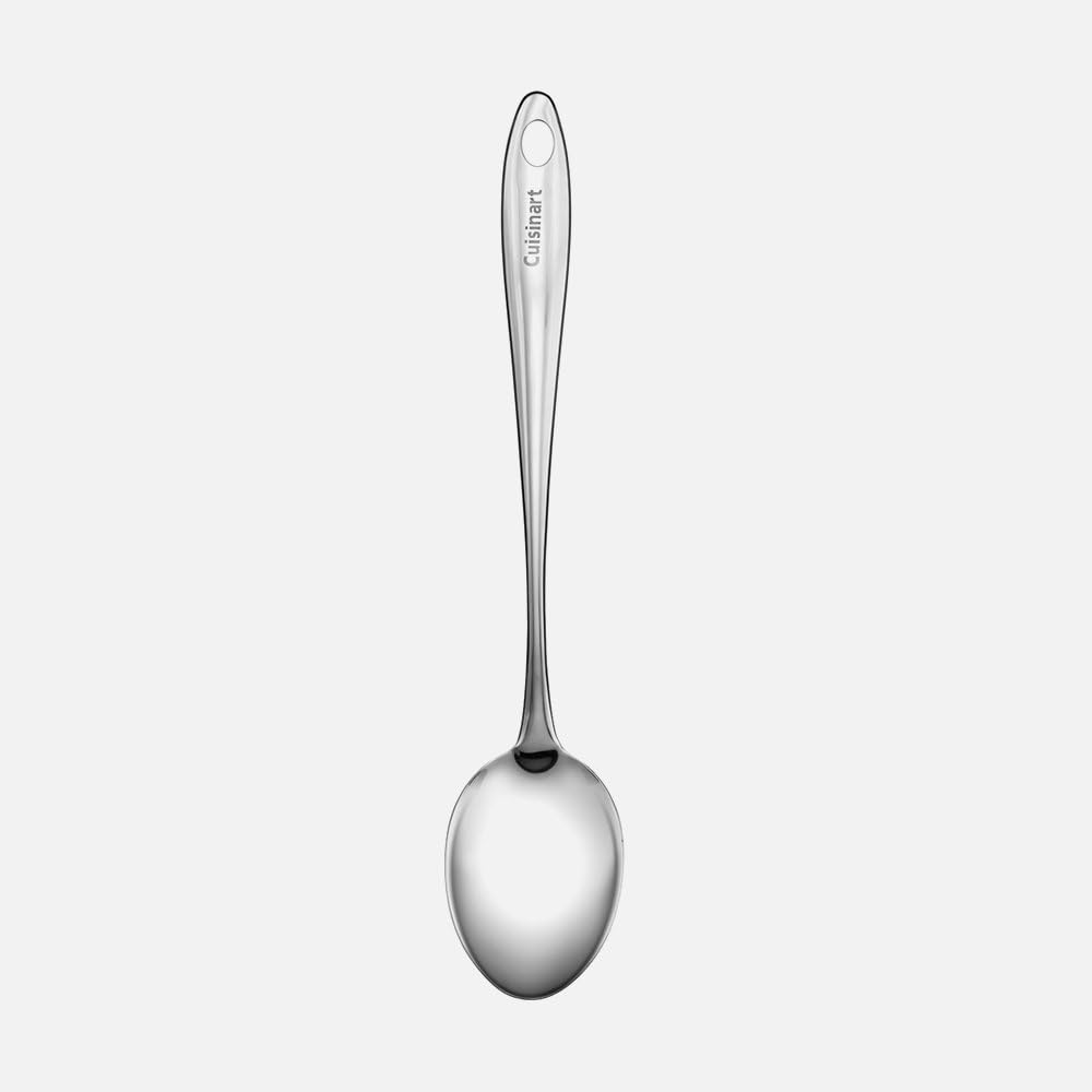 Stainless Steel Solid Turner and Solid Spoon Kitchen Utensil Set Q72617