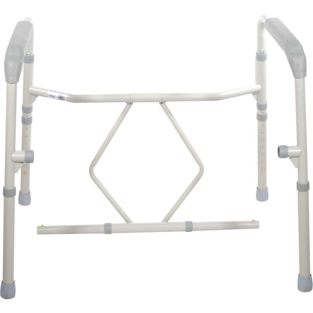 Grey Bariatric Folding Commode D926