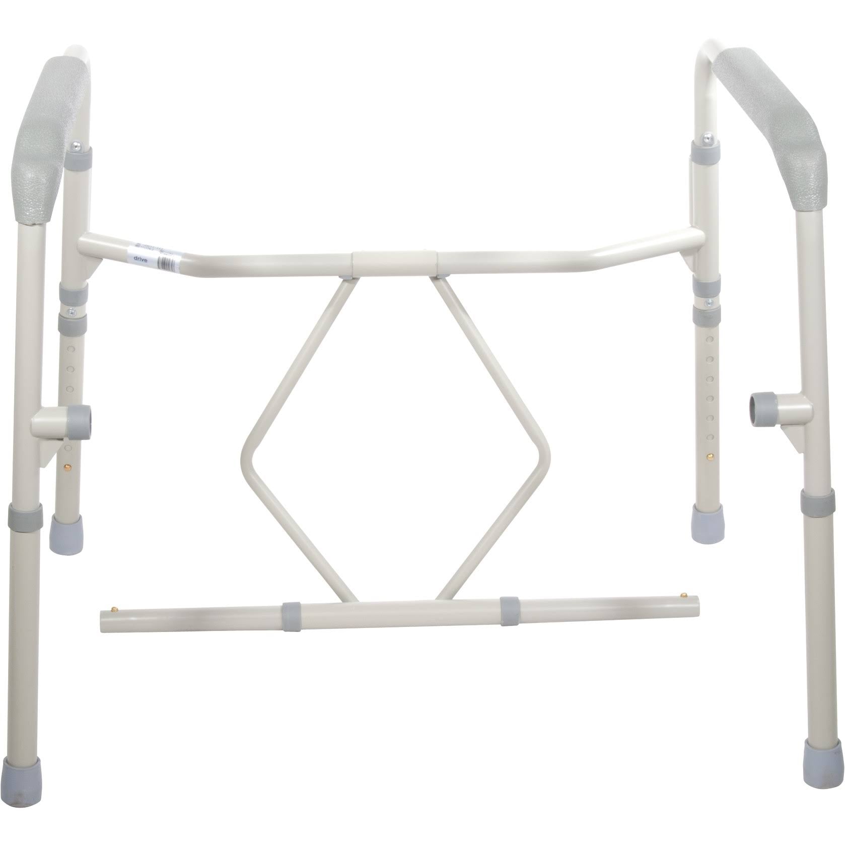 Grey Bariatric Folding Commode D926