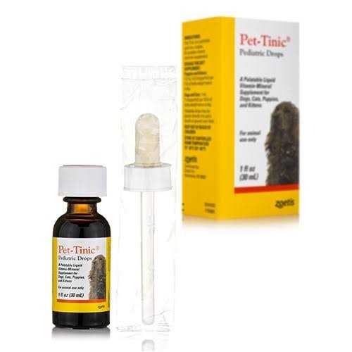Pet-Tinic Pediatric Drops for Dogs Q9685