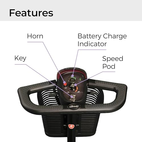 Compact Travel Power Scooter, 4 Wheel Y8024