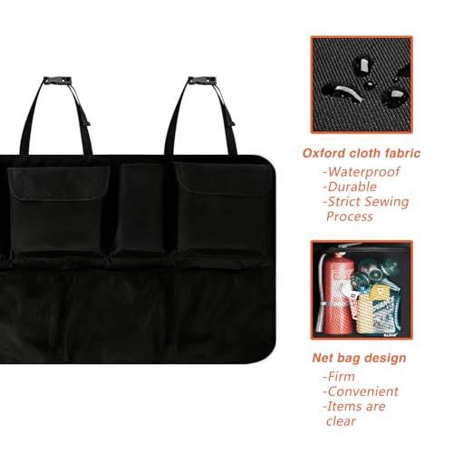 Car Backseat Trunk Organizer with Adjustable Straps A2853