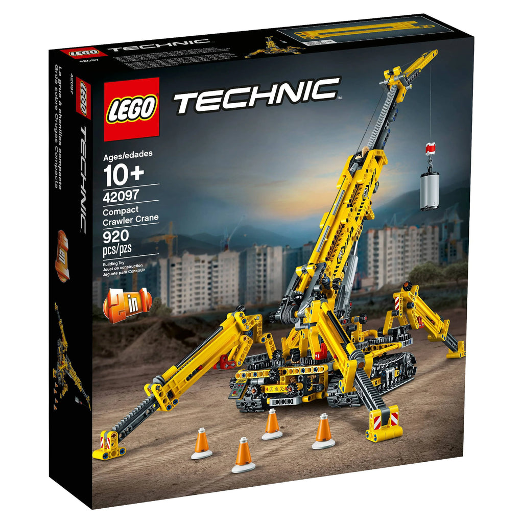 Compact Crawler Crane Construction Model Set (920 Pieces) G367