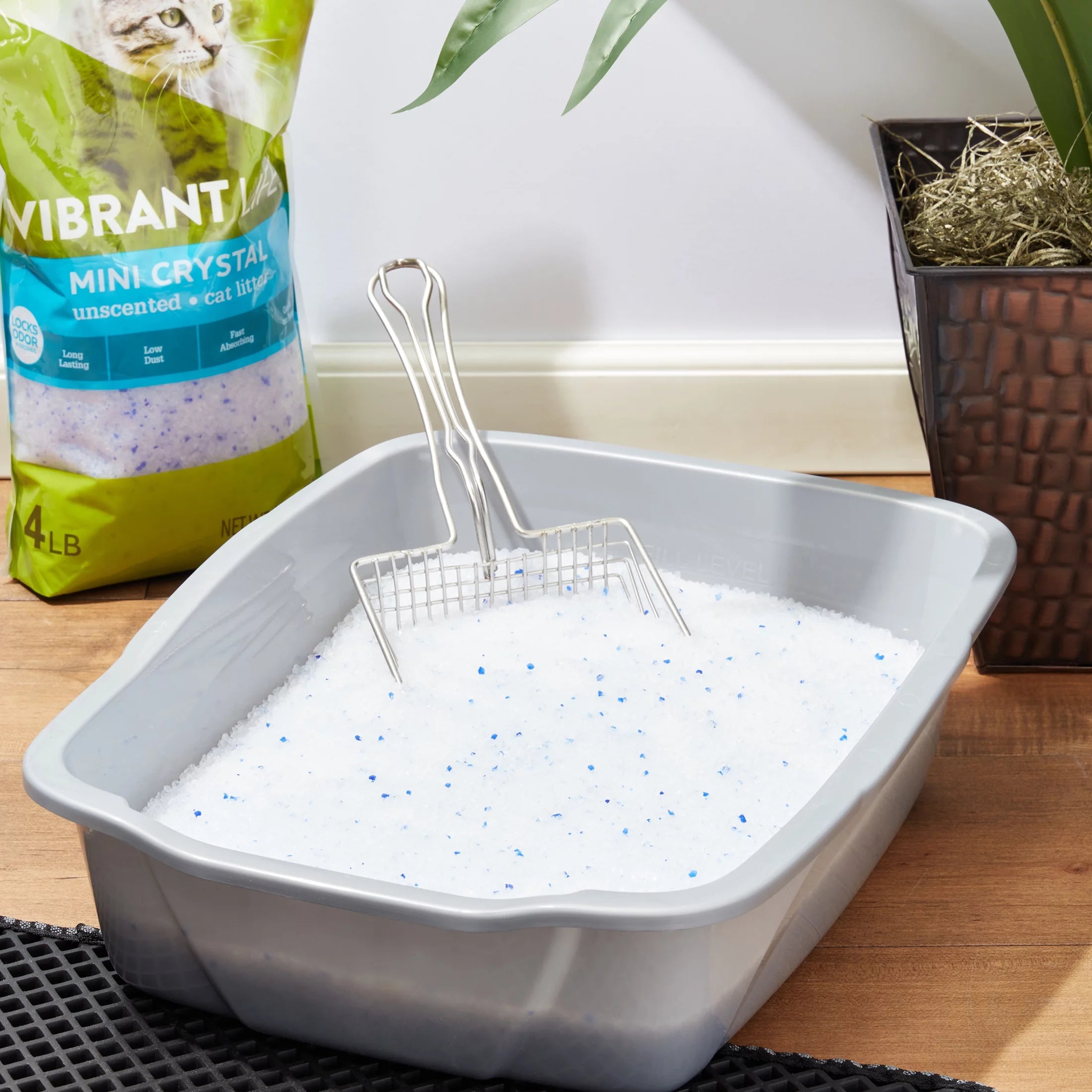 Mini Crystal Unscented Cat Litter, 4 lb B948