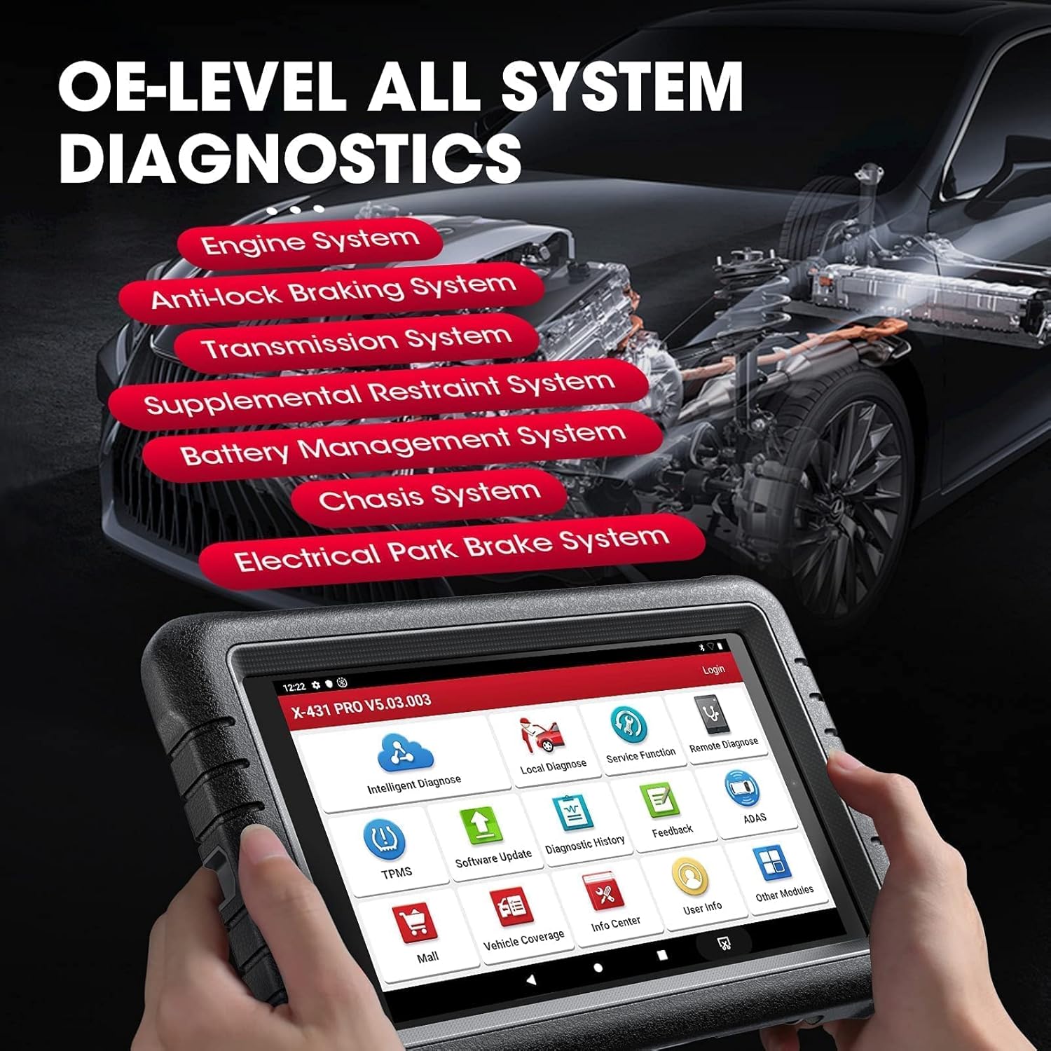 LAUNCH X431 PROS V Diagnostic Tool J295