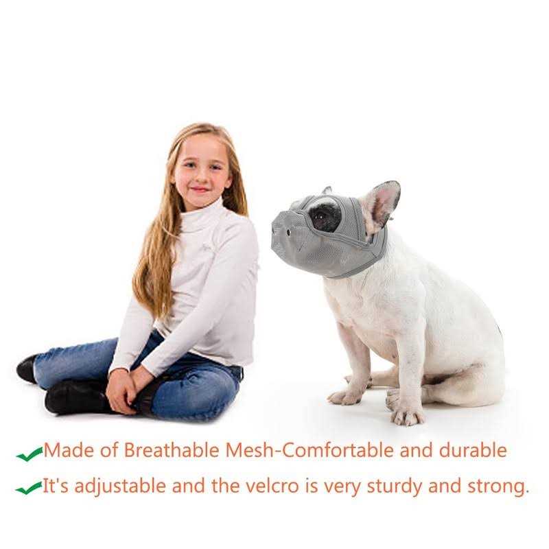 Adjustable Breathable Mesh Dog Muzzle Z49451