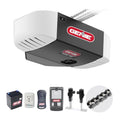 Garage Door Opener with Battery Backup, Black F9263