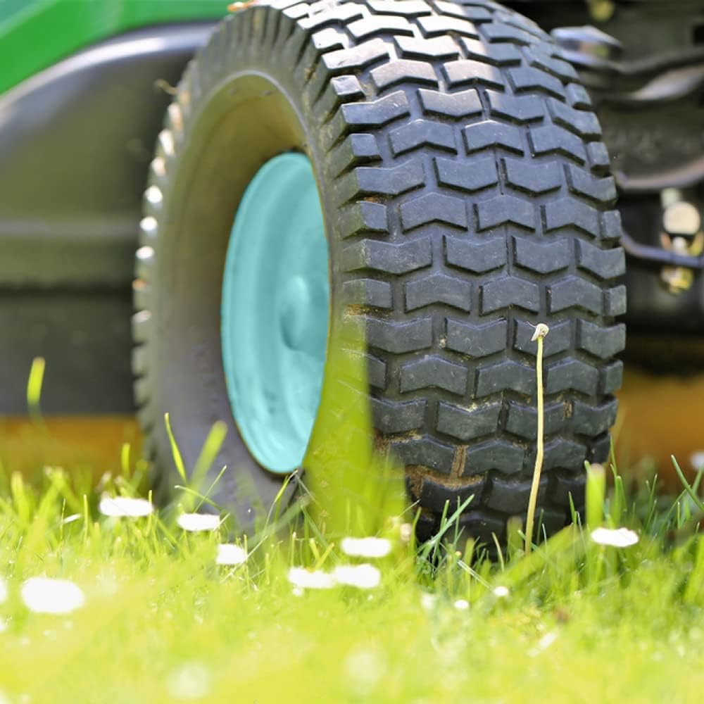 13x5.00-6 Flat Free Lawn Mower Tire and Wheel with 3/4 & 5/8 Bearing, 3” Hub N6064