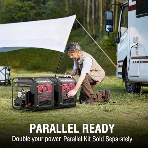 4400-Watt Portable Generator with Inverter Technology, Gas Powered O86081