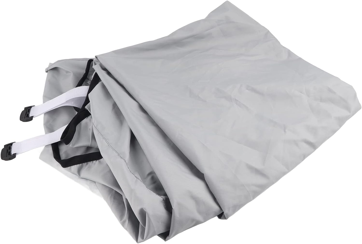 3 Seats Outdoor Canopy Swing Glider with Cushion Cover (Grey) N97562
