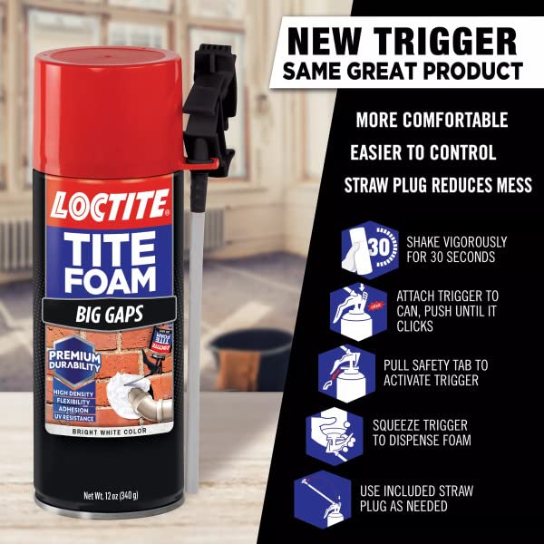 12 fl oz Polyurethane Expanding Foam Sealant L53876