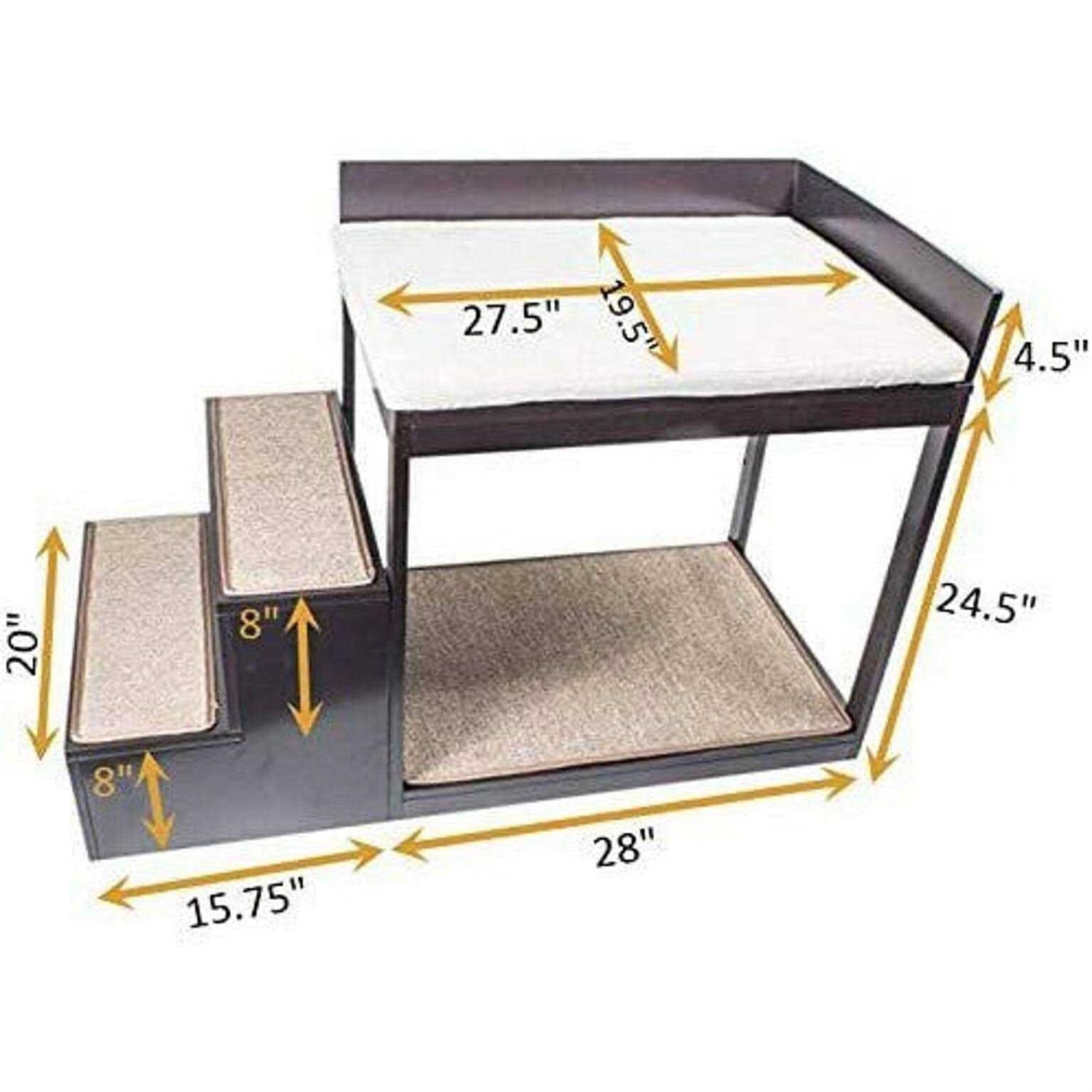 Multi-Level Bed & Step System for Dogs Cats X263847
