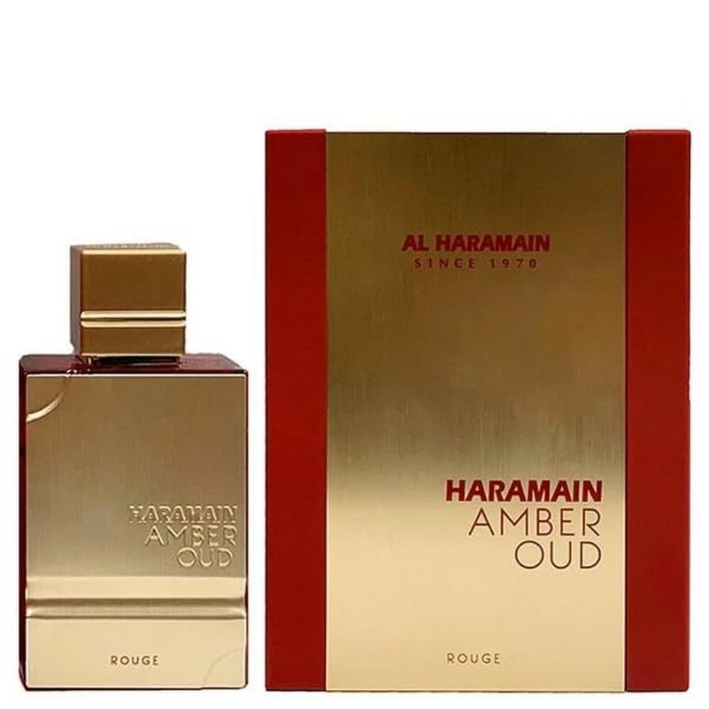 Amber Oud Rouge Eau de Parfum Spray, 4 Ounce X667