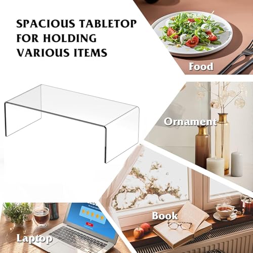 Acrylic Clear Rectangle Coffee Table W76945