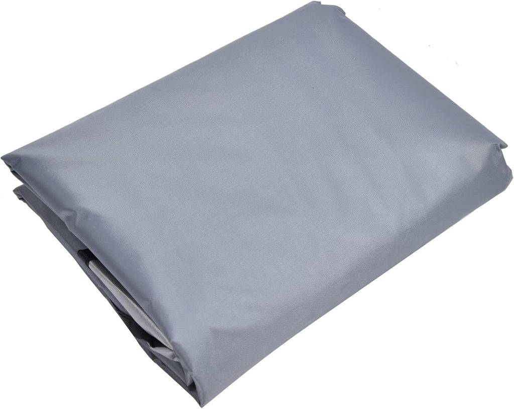 3 Seats Outdoor Canopy Swing Glider with Cushion Cover (Grey) N97562