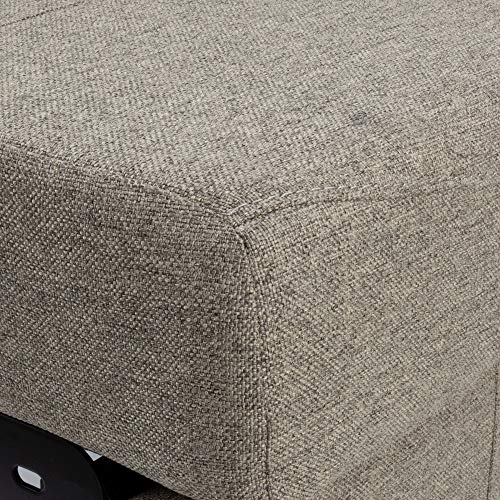 68" Jackknife Sofa Love Seat Sleeper Sofa (Oatmeal) J21078