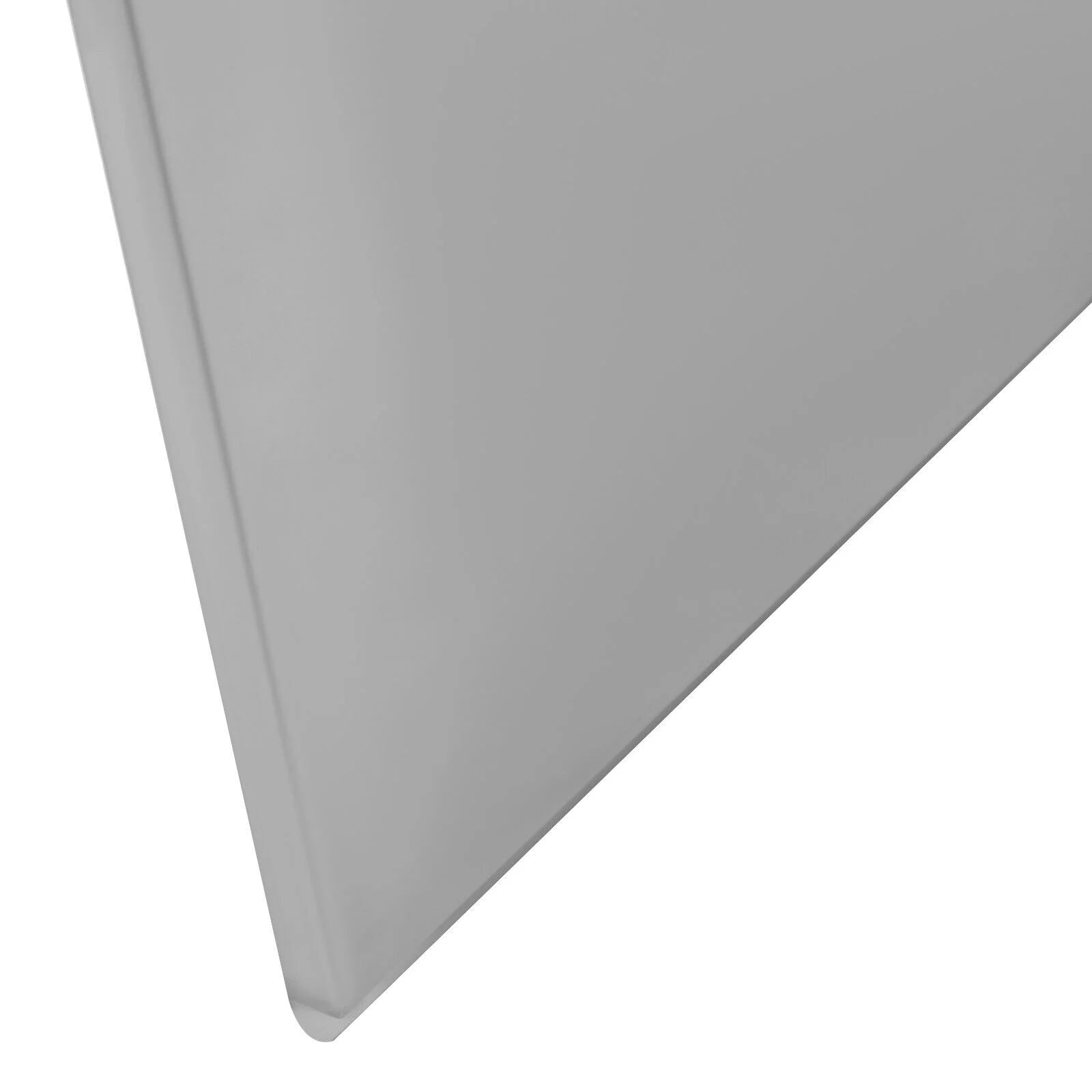 Stainless Steel Backsplash with Shelf (36x 29.5 Inch) W5774