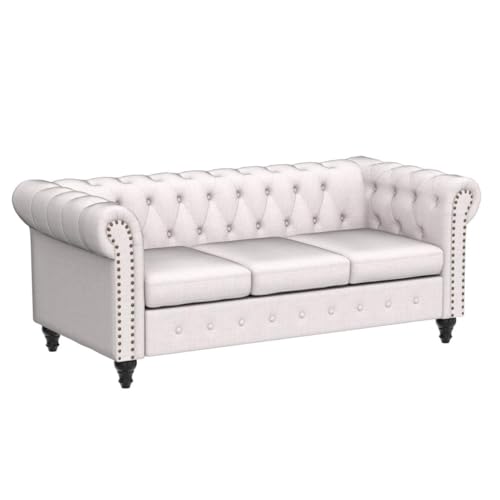 Modern Fabric Tufted Sofa W402