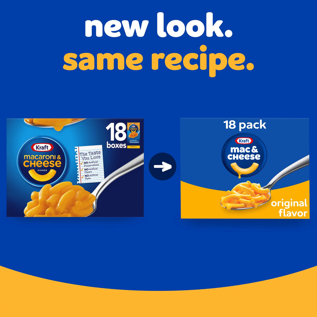 18 ct Pack 7.25 oz Macaroni and Cheese Dinner N6671