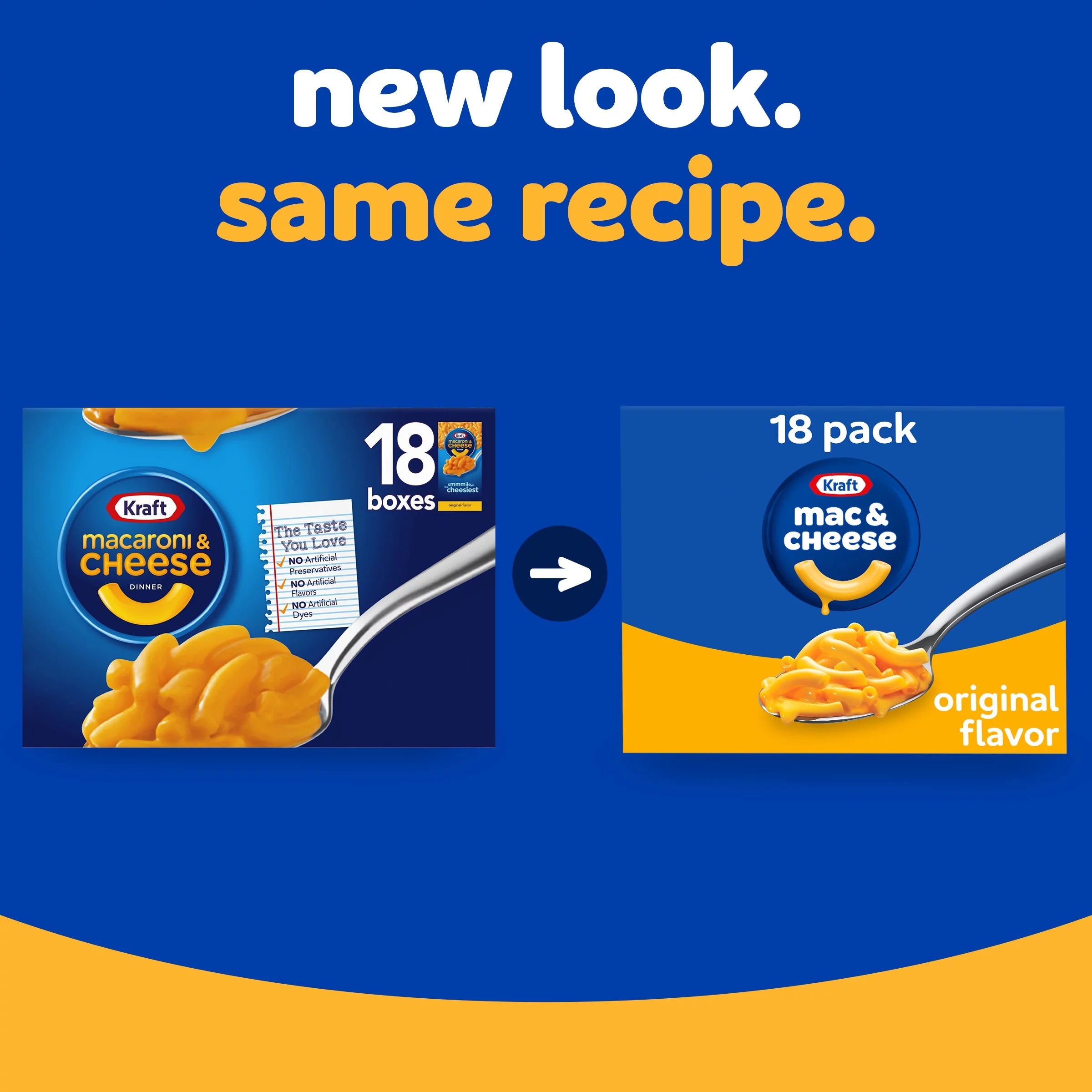 18 ct Pack 7.25 oz Macaroni and Cheese Dinner N6671