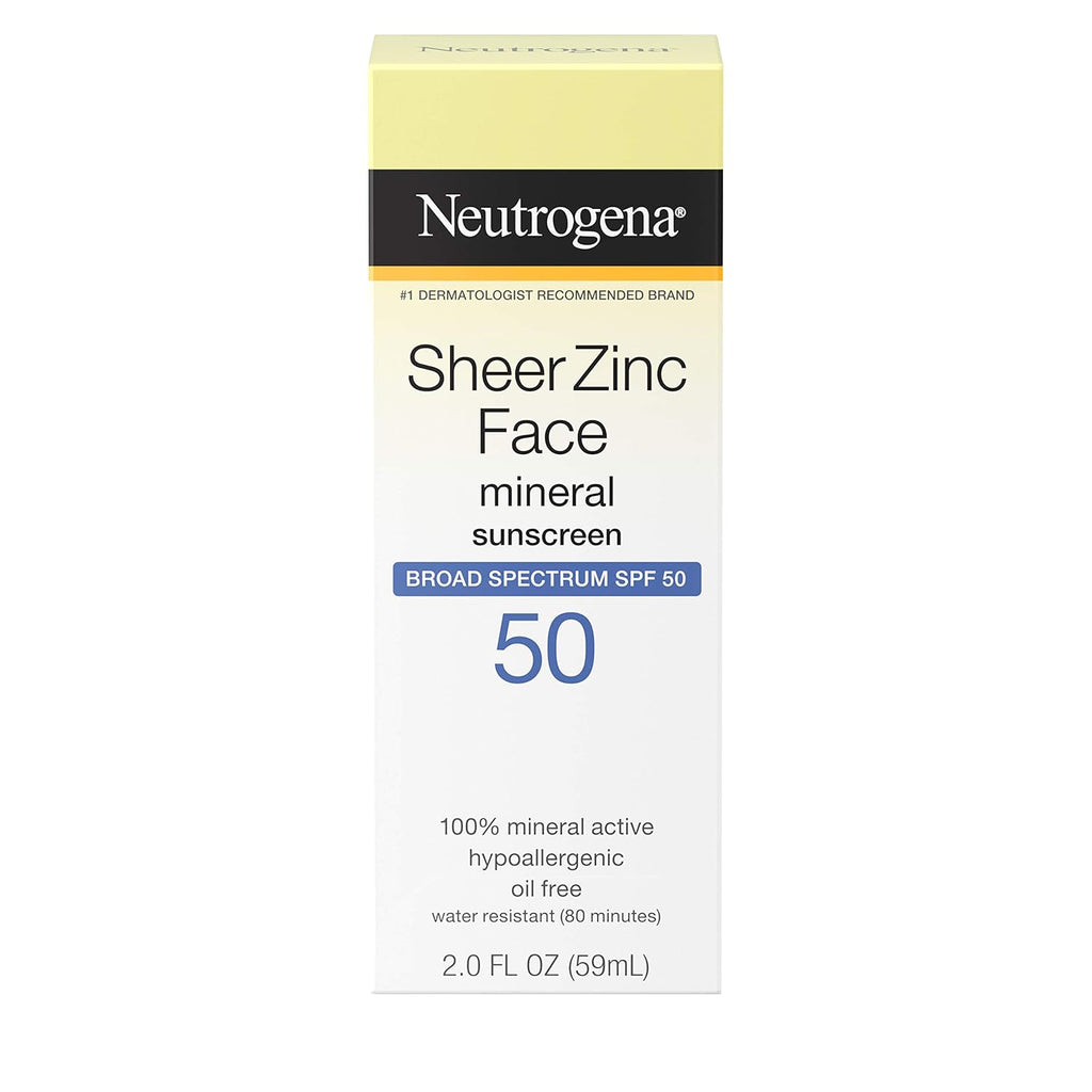 2 fl. oz Mineral Face Sunscreen SPF 50 A29317