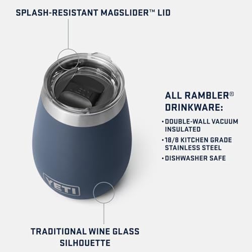 10 oz Vacuum Insulated Stainless Steel Wine Tumbler V92894