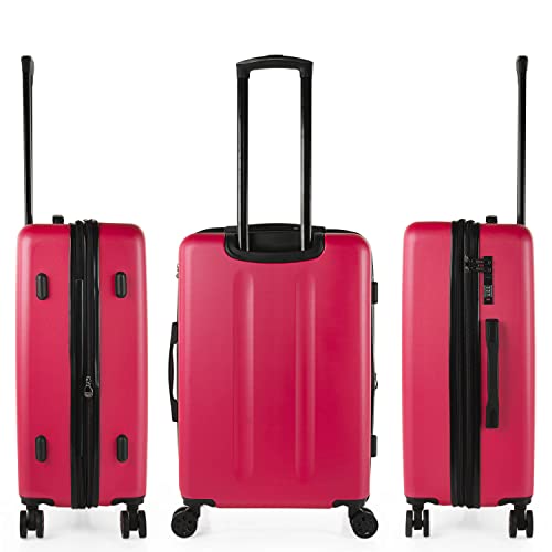 Hard Shell ABS Luggage Set of 3 Piece with TSA Combination Lock L986