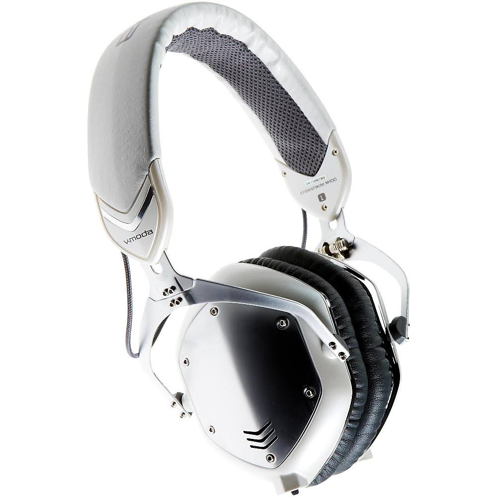 White Silver Over-Ear Headphones I724673