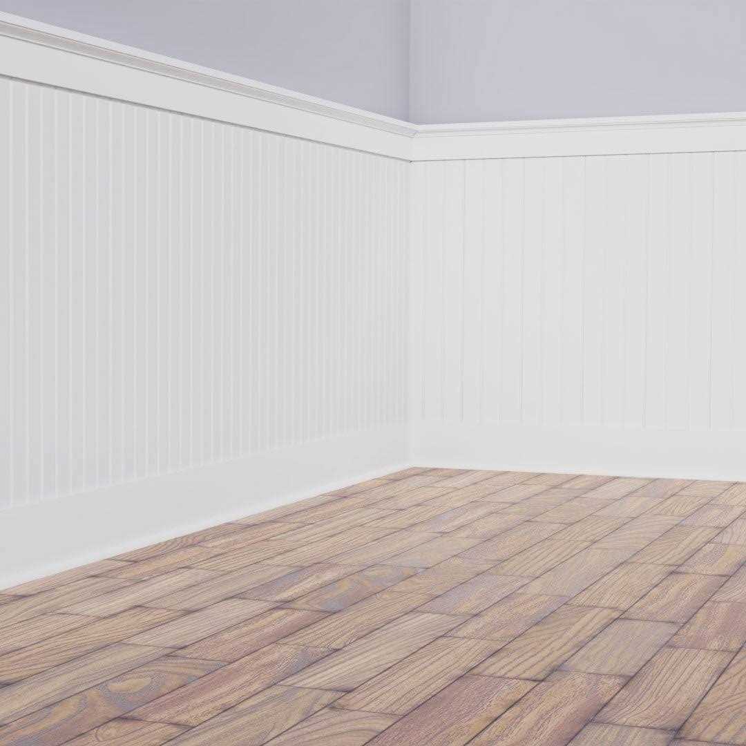 8′ Length PVC Wainscoting Kit B5807