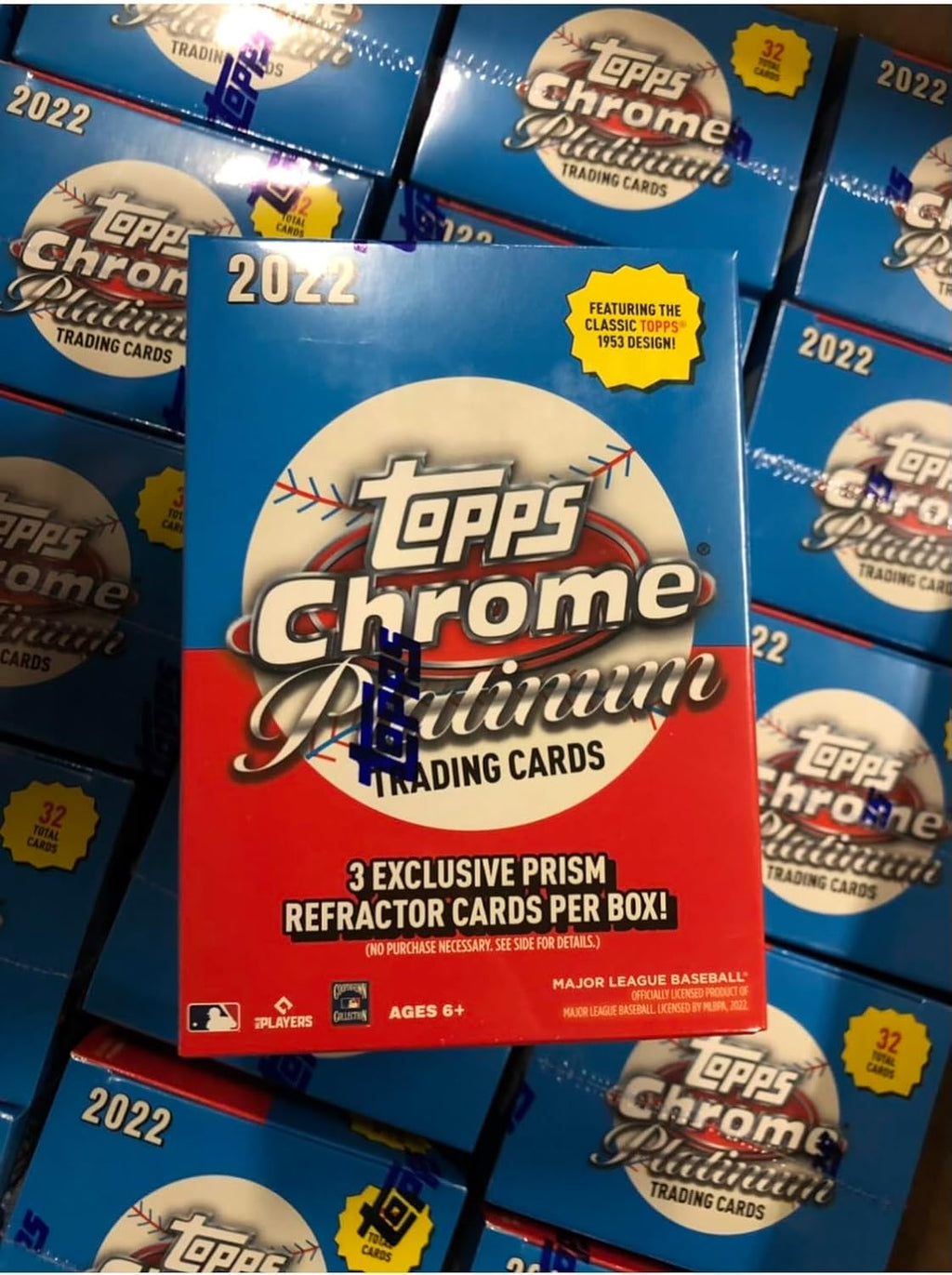2022 Topps Chrome Platinum Baseball Value Box U31249