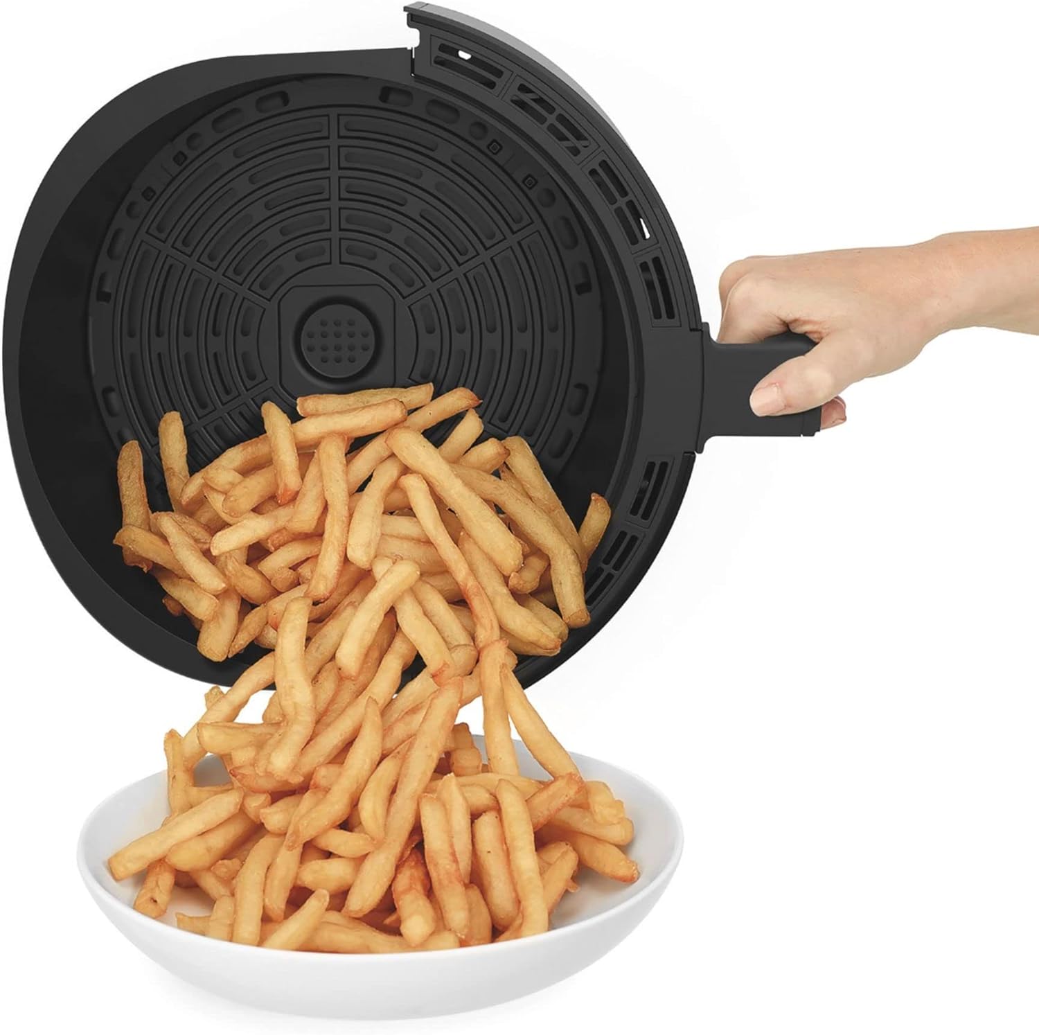8qt Touchscreen Digital Air Fryer, Stainless Steel U69446