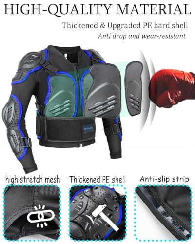 Kids Motorcycle Jacket Armor Suit K607