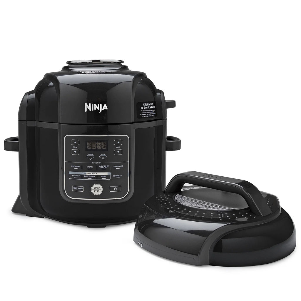 Restored 8-Quart 9-in-1 Deluxe XL Pressure Cooker and Air Fryer B2403