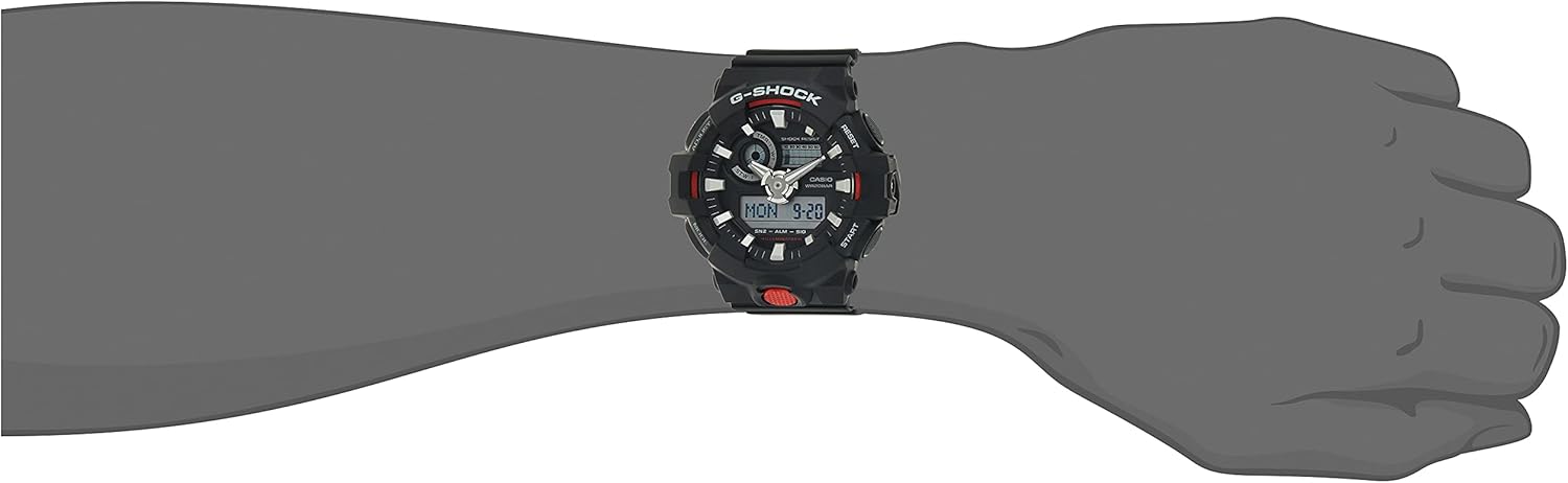 Black Analog-Digital Quartz Watch K58024