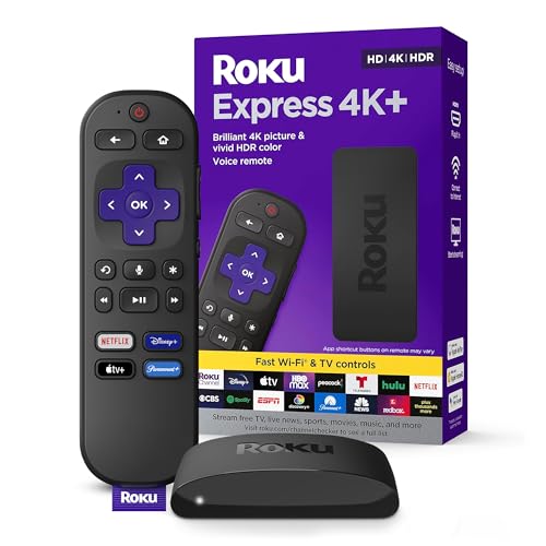 Roku Express 4K+ Streaming Device with Voice Remote I69504