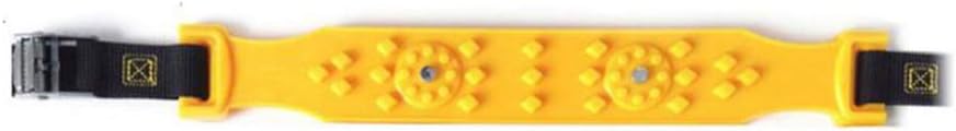 10Pcs Car Snow Chains Yellow Pack of 2 N8905