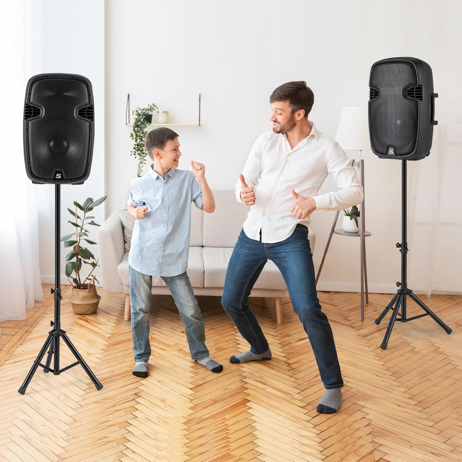 3000W 2-Way Active + Passive PA Speaker System with Bluetooth A91148