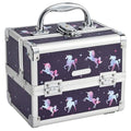 Unicorn Makeup Case with Trays & Mirror E21742