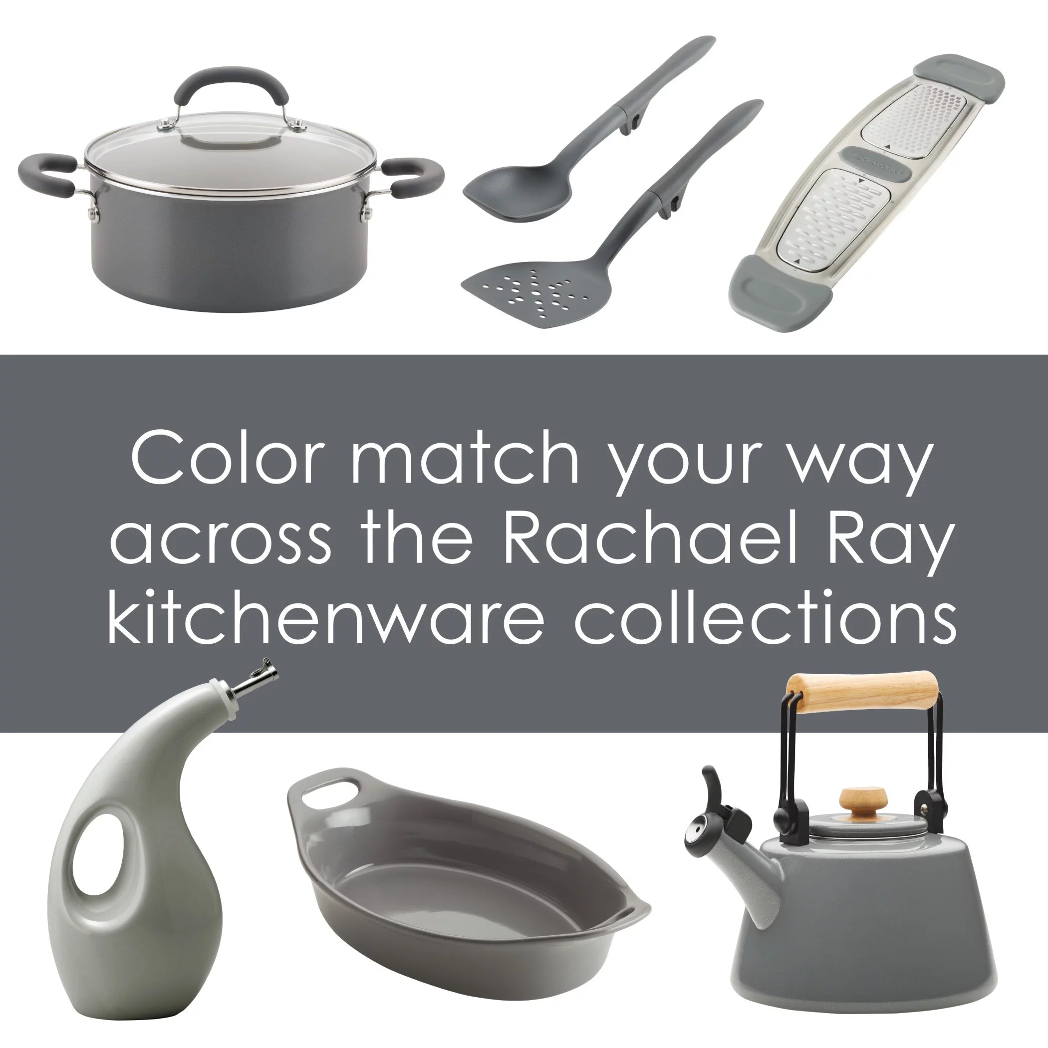 3-Piece Sea Salt Gray Kitchen Prep Set V75863