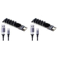 2X TYPE-C to SATA3.0 5 Ports Adapter Converter Card 6Gbps USB10G for SSD HDD Expansion, Black Z26237