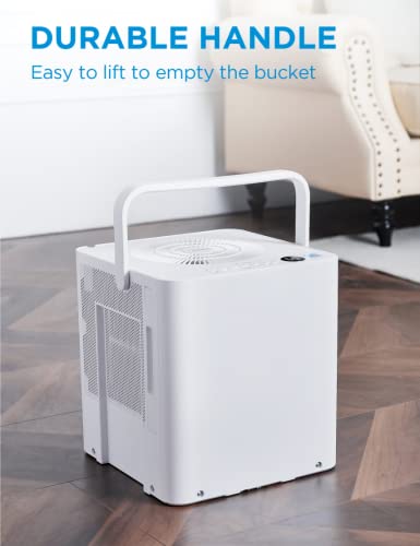 50 Pint Dehumidifier with Built-in Pump, White O504