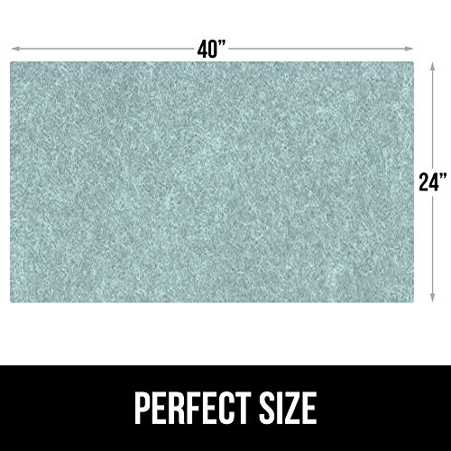 Gray 28 x 22 in Waterproof Silicone Under Sink Mat Z81405