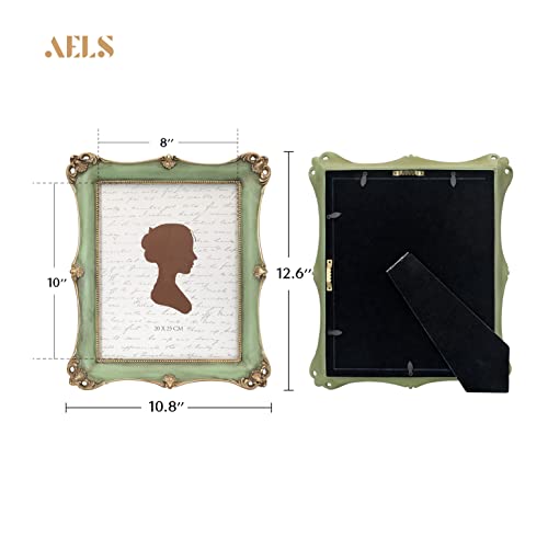 8x10 Inch Vintage Picture Frame with Glass Front M875