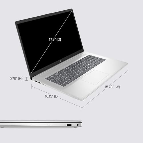 17.3" HD+ Touchscreen Laptop, 16GB RAM, 1TB SSD, Intel Pentium Silver N5030, Silver S97084