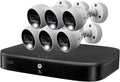 4K Ultra HD Security System with Six 4K (8MP) Active Deterrence Cameras Y317