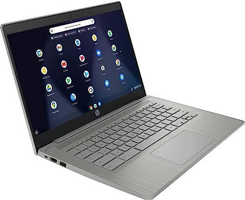 14 Inch Chromebook Laptop with Intel Celeron N4120 Processor, 4GB RAM, 64GB eMMC, Modern Gray X378
