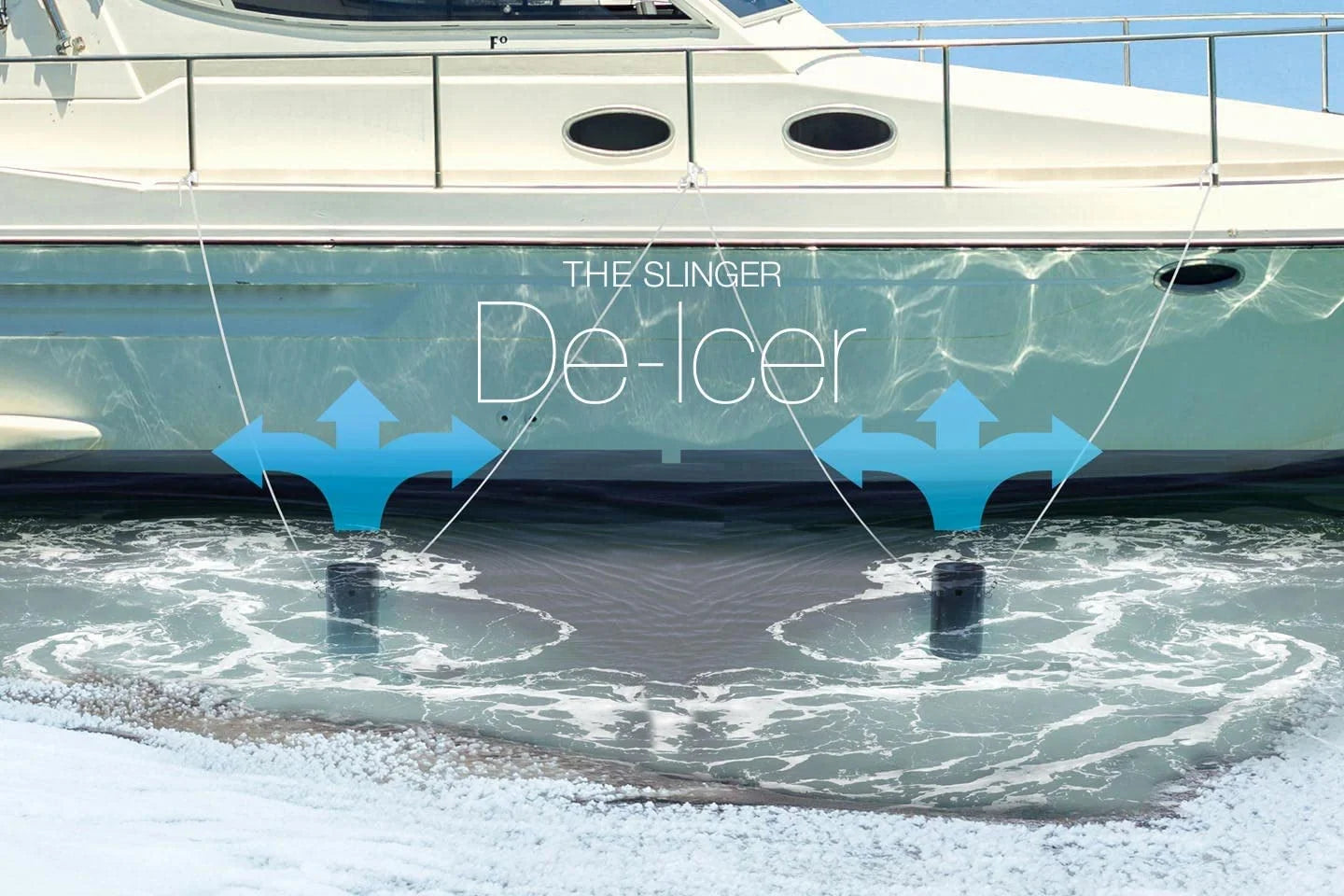 25 ft. 115V Aerator Slinger De-Icer V18055