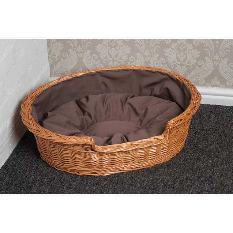 Wicker Dog Bed Basket K235480